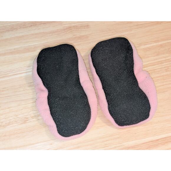 Hot Booties Pink Microwavable Heat N Wear Foot Warmers for Cold Feet SZ M - Picture 3 of 5